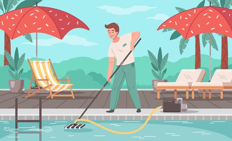 Limpieza de Comunidades de vecinos con piscina