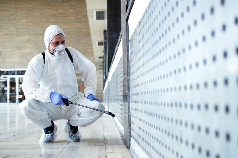 servicio de desinfección de hospitales con Blau-Net