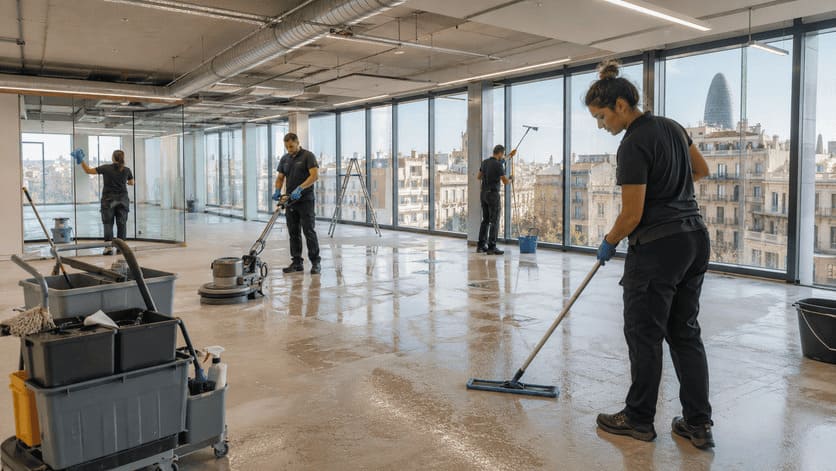 Qué incluye la limpieza de final de obra
