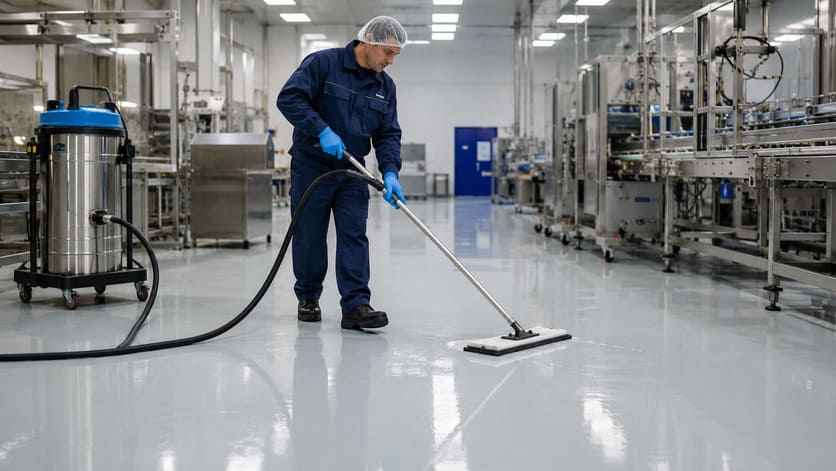 Maquinaria para suelos industriales