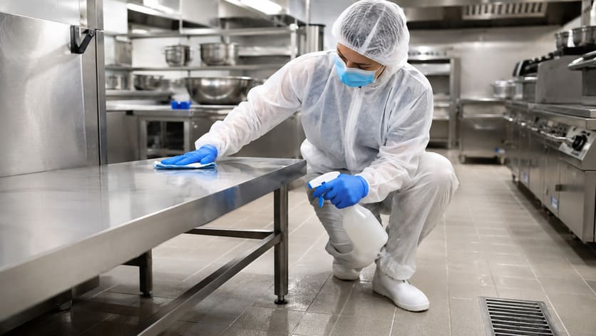Servicio de desinfección locales de restauración